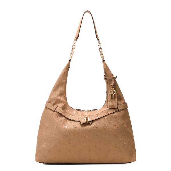 Guess Sac hobo Ella Logo - UNICAN Beige- Ref 131 €